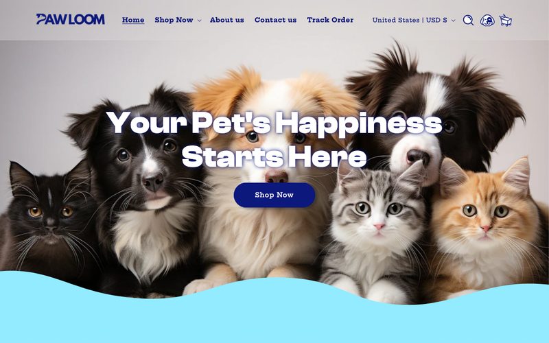 Pawloom website